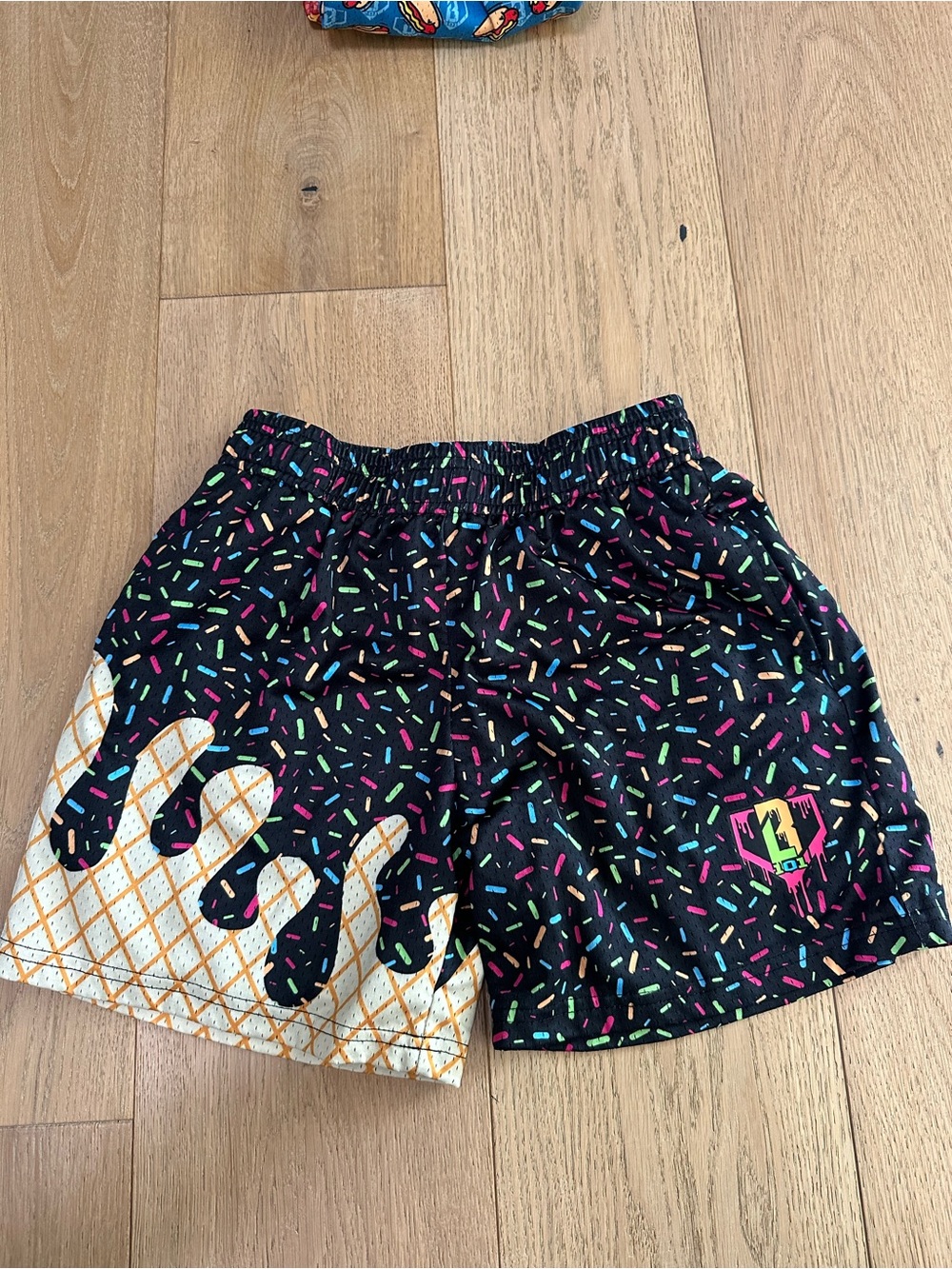 Baseball Lifestyle Black Ice Cream Shorts